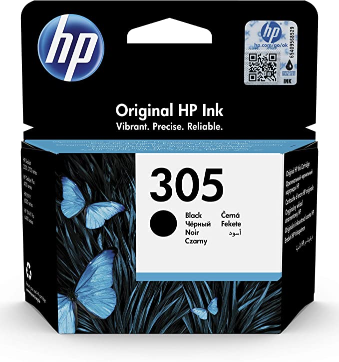 حبر اتش بي 305 اسود INK HP OR 3YM61AE 305 BLACK