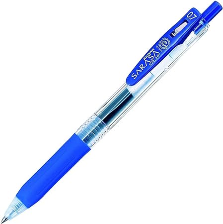 قلم كليب ساراسا 0.7 ظغاط ازرق سائل JJB15-BL