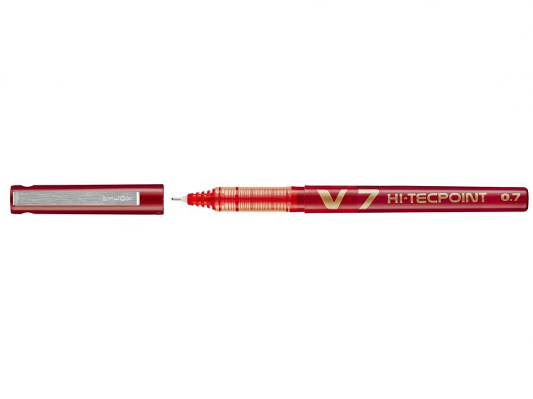 [BX-V7-R]  قلم سايل V7 0.7 احمر 