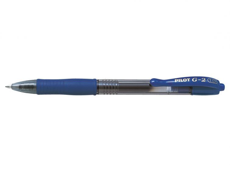 BL-G2-10-L  قلم ناشف بايلوت ظغاط ازرق BPGP-10R-M-BE