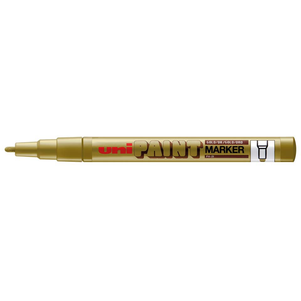 قلم يونيبول بوية ذهبي صغير MI-PX21-GD