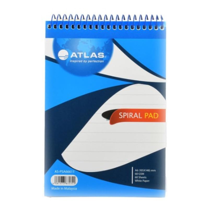نوتة اطلس سلك 50 ورقة A6 AS-PSA66611I